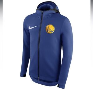 Nike Royal Golden State Warriors Full-Zip Hoodie